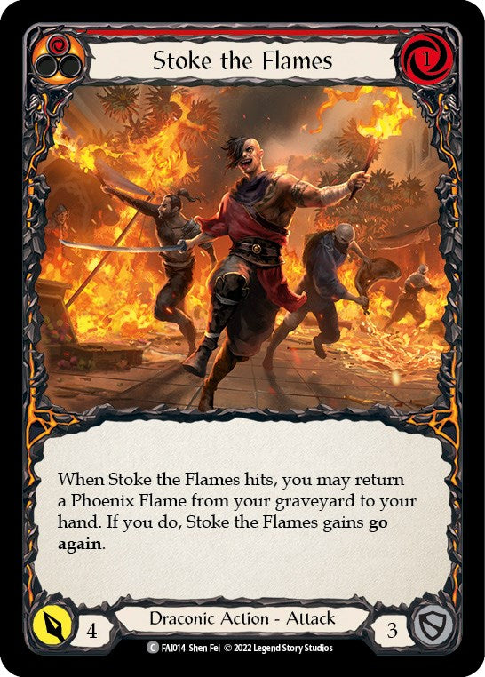 Stoke the Flames [FAI014] (Uprising Fai Blitz Deck) | Card Merchant Takapuna