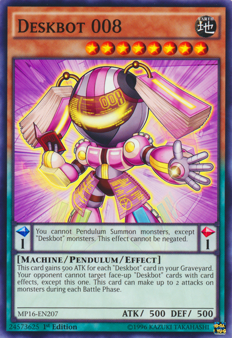 Deskbot 008 [MP16-EN207] Common | Card Merchant Takapuna