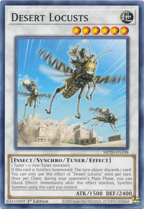 Desert Locusts [MP20-EN198] Common | Card Merchant Takapuna