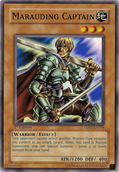 Marauding Captain [5DS1-EN018] Common | Card Merchant Takapuna