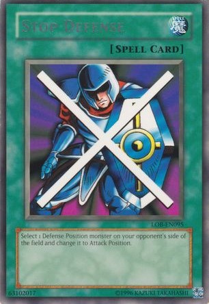 Stop Defense [LOB-EN095] Rare | Card Merchant Takapuna