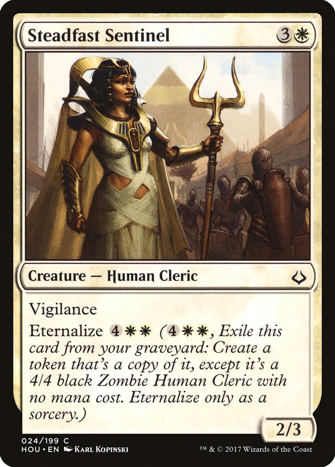 Steadfast Sentinel [Hour of Devastation] | Card Merchant Takapuna