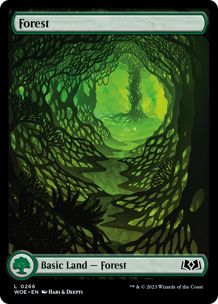 Forest (266) (Full-Art) [Wilds of Eldraine] | Card Merchant Takapuna