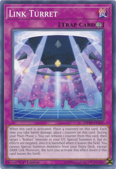 Link Turret [MP19-EN127] Common | Card Merchant Takapuna