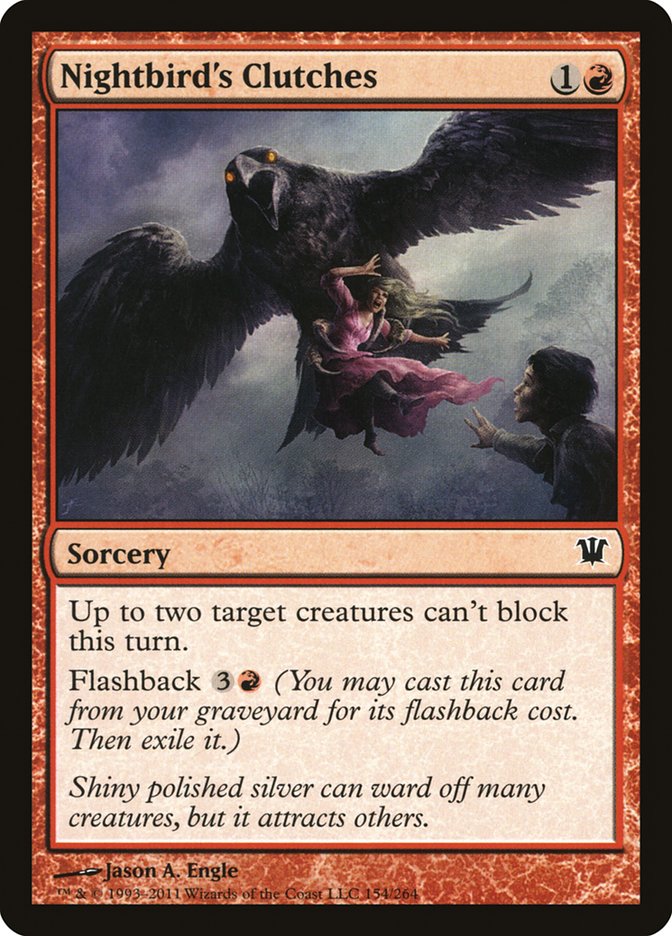 Nightbird's Clutches [Innistrad] | Card Merchant Takapuna