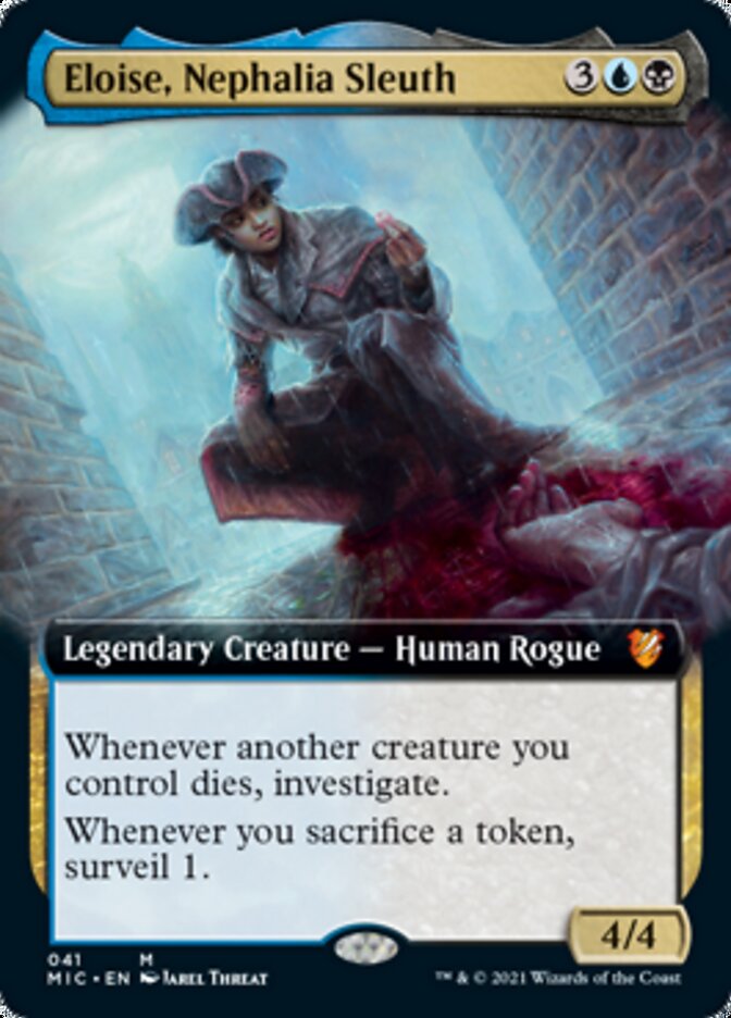 Eloise, Nephalia Sleuth (Extended Art) [Innistrad: Midnight Hunt Commander] | Card Merchant Takapuna