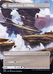 Branchloft Pathway // Boulderloft Pathway (Borderless Alternate Art) [Zendikar Rising] | Card Merchant Takapuna