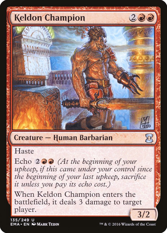 Keldon Champion [Eternal Masters] | Card Merchant Takapuna