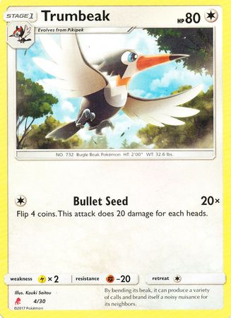 Trumbeak (4/30) [Sun & Moon: Trainer Kit - Lycanroc] | Card Merchant Takapuna