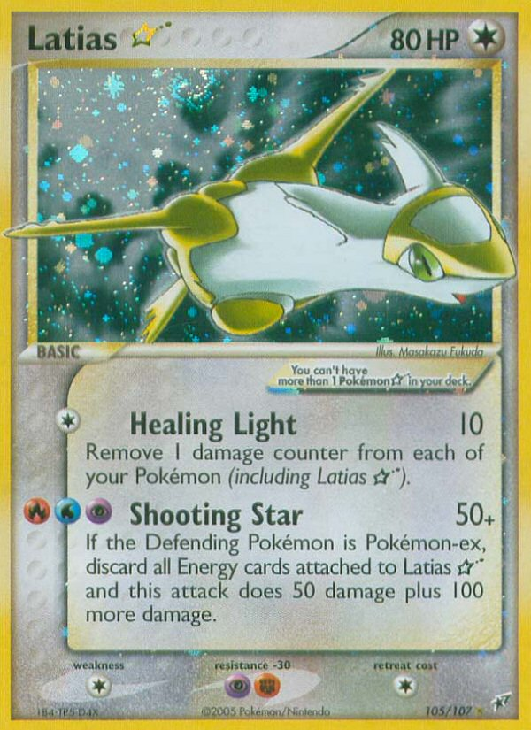 Latias Star (105/107) [EX: Deoxys] | Card Merchant Takapuna