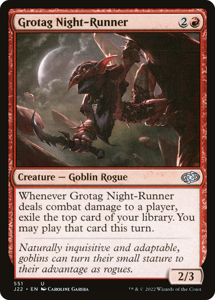 Grotag Night-Runner [Jumpstart 2022] | Card Merchant Takapuna