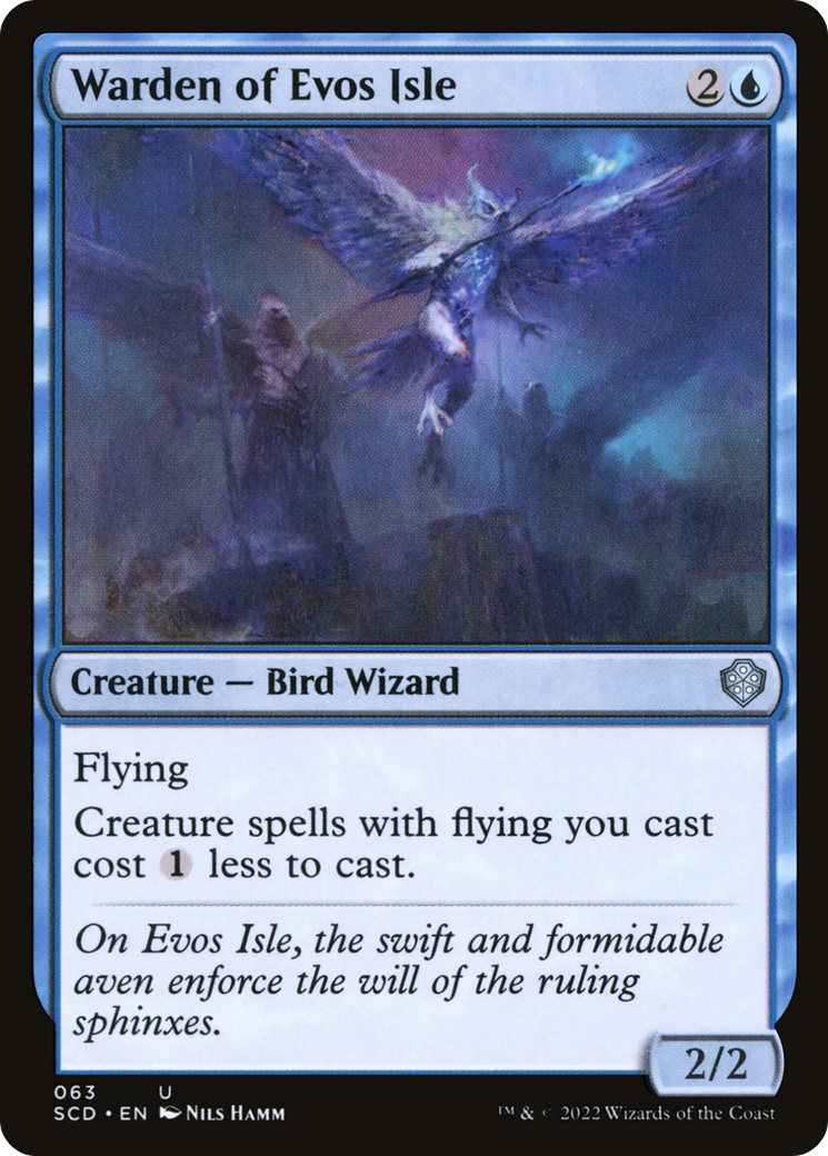 Warden of Evos Isle [Starter Commander Decks] | Card Merchant Takapuna