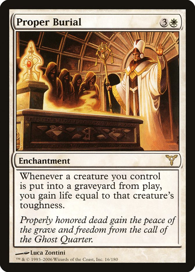 Proper Burial [Dissension] | Card Merchant Takapuna