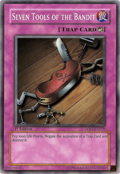 Seven Tools of the Bandit [5DS1-EN039] Common | Card Merchant Takapuna
