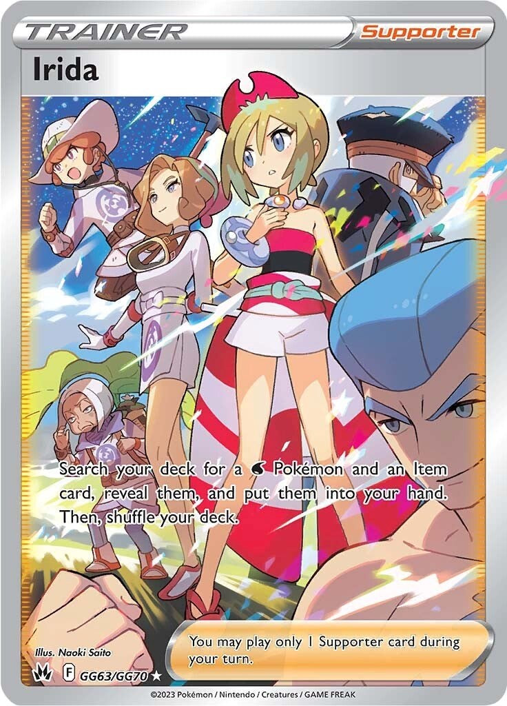 Irida (GG63/GG70) [Sword & Shield: Crown Zenith] | Card Merchant Takapuna