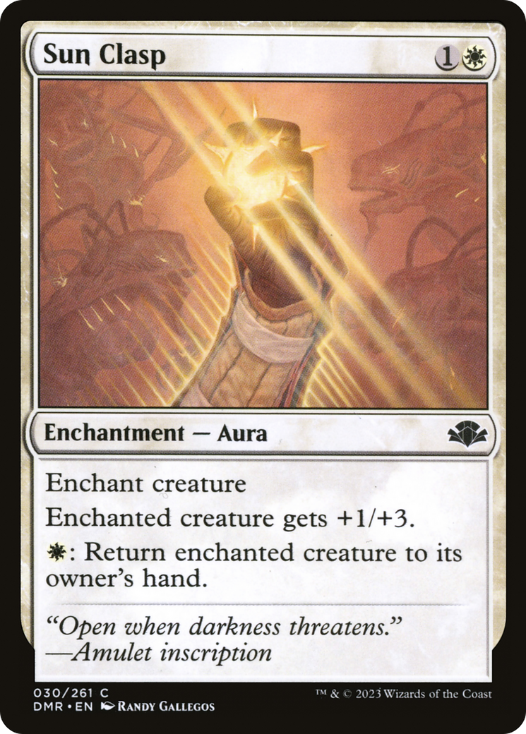 Sun Clasp [Dominaria Remastered] | Card Merchant Takapuna