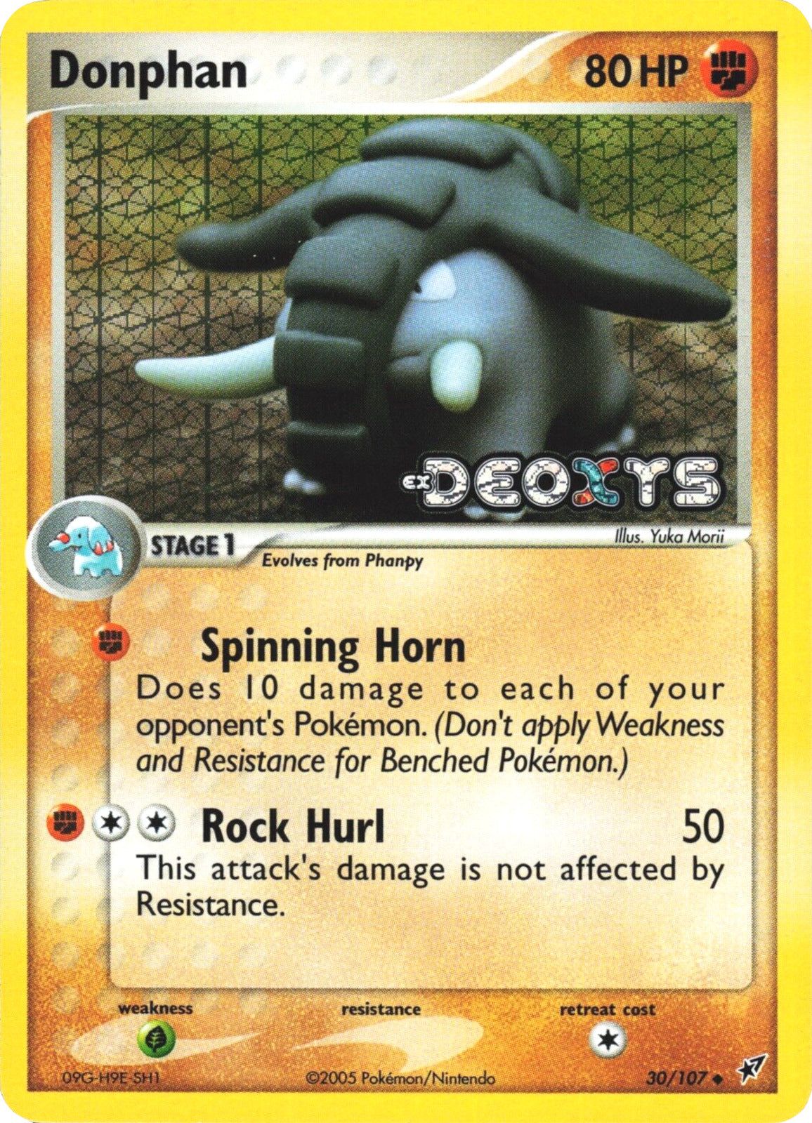 Donphan (30/107) (Stamped) [EX: Deoxys] | Card Merchant Takapuna