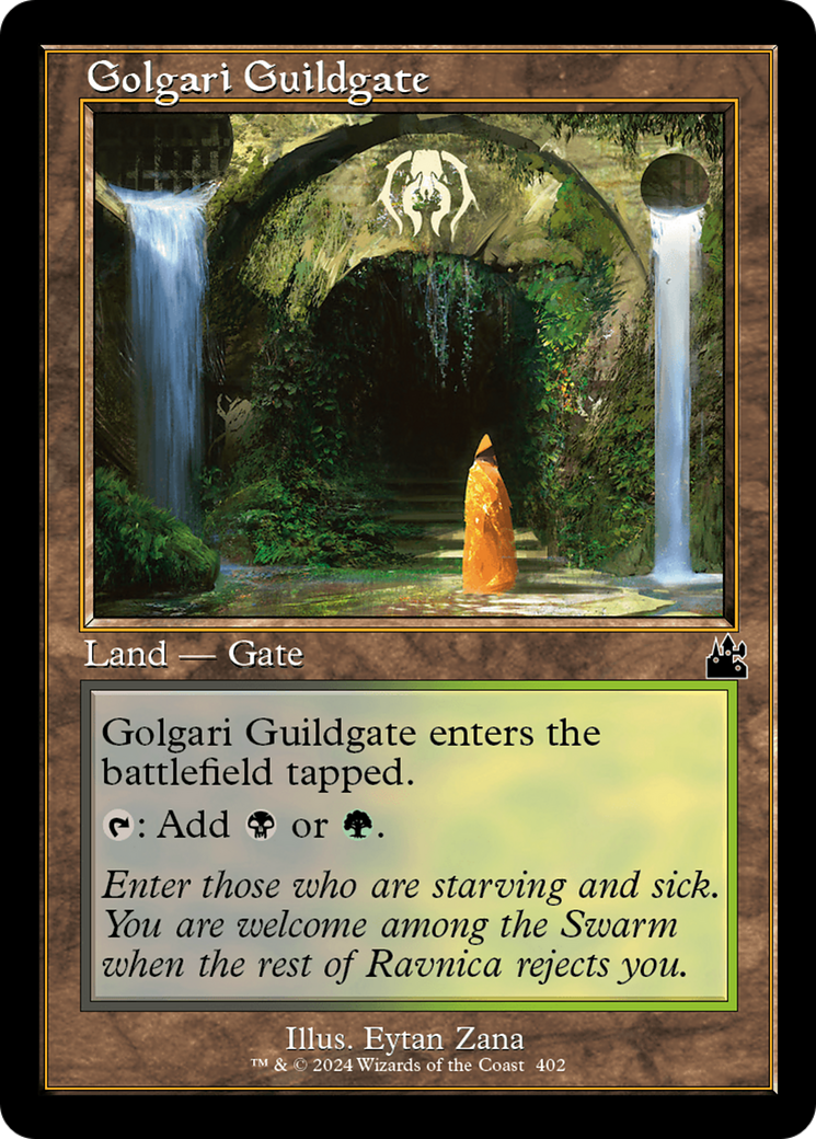 Golgari Guildgate (Retro Frame) [Ravnica Remastered] | Card Merchant Takapuna