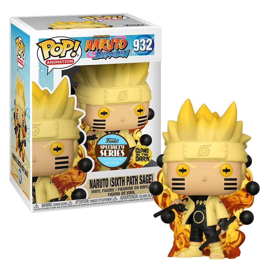 Naruto Shippuden - Naruto (Sixth Path Sage) GITD Pop! 932 | Card Merchant Takapuna