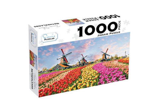 1000 Piece Jigsaw - Zaanse Shans, Netherlands