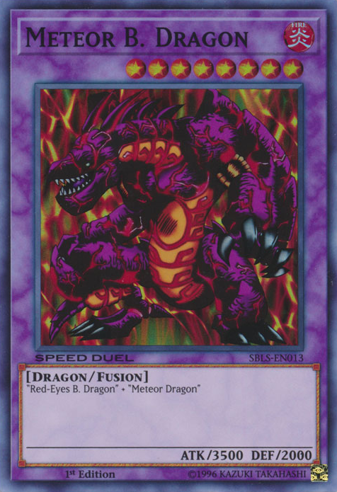 Meteor B. Dragon [SBLS-EN013] Super Rare | Card Merchant Takapuna