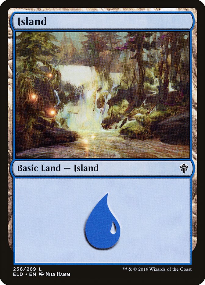 Island (256) [Throne of Eldraine] | Card Merchant Takapuna