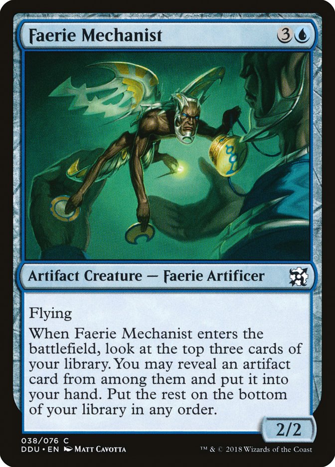 Faerie Mechanist [Duel Decks: Elves vs. Inventors] | Card Merchant Takapuna