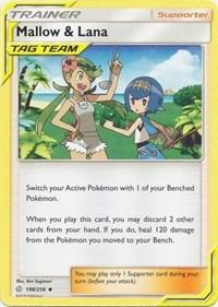 Mallow & Lana (198/236) [SM - Cosmic Eclipse] | Card Merchant Takapuna