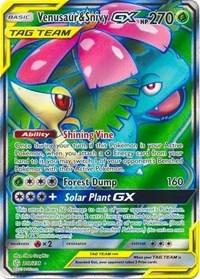 Venusaur & Snivy GX (Full Art) (210/236) [SM - Cosmic Eclipse] | Card Merchant Takapuna