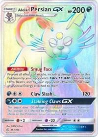 Alolan Persian GX (Secret) (257/236) [SM - Cosmic Eclipse]