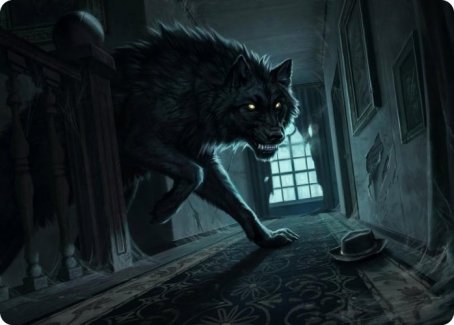Primal Adversary Art Card [Innistrad: Midnight Hunt Art Series] | Card Merchant Takapuna