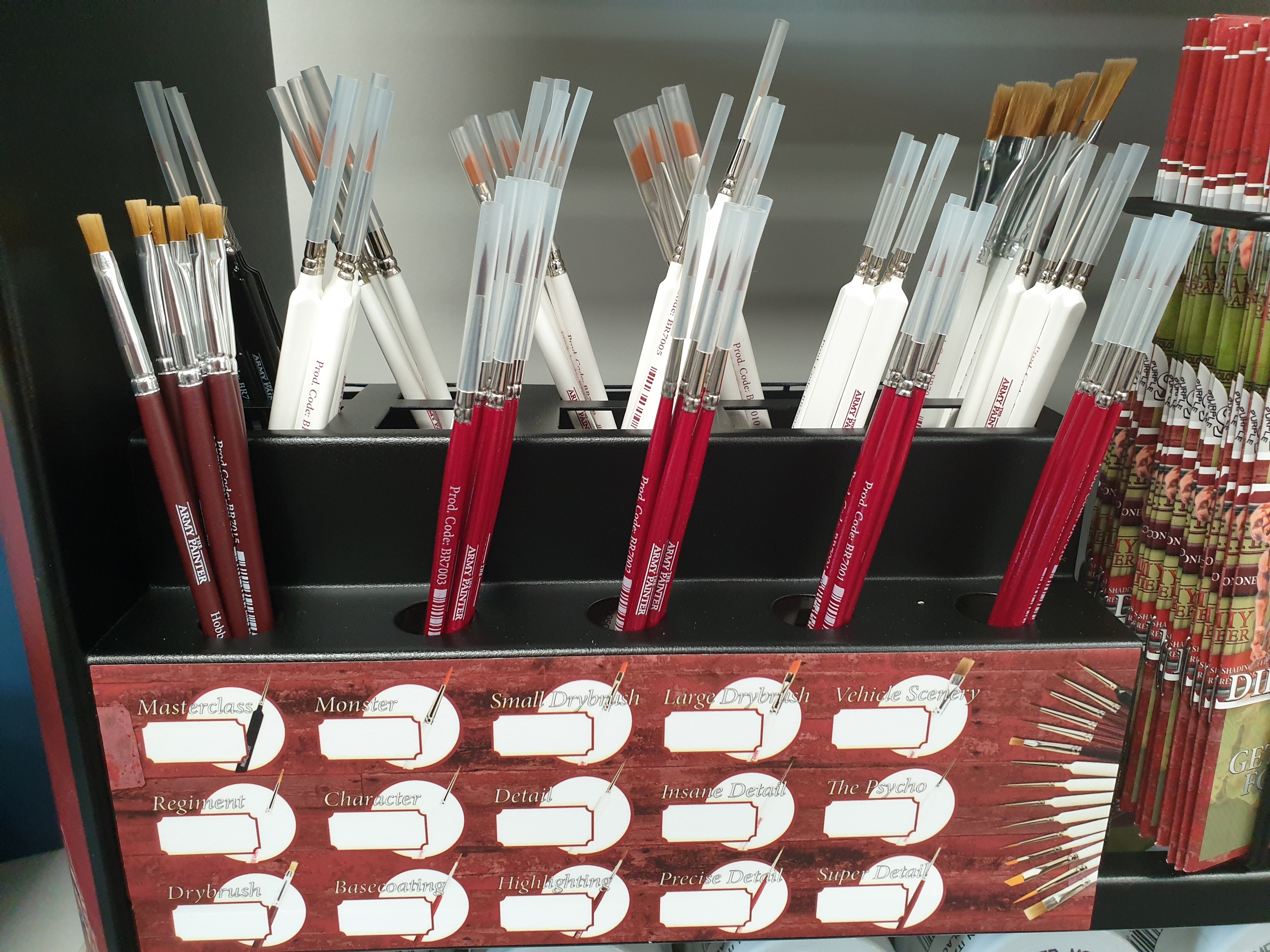 The Army Painter: Hobby Brushes | Card Merchant Takapuna