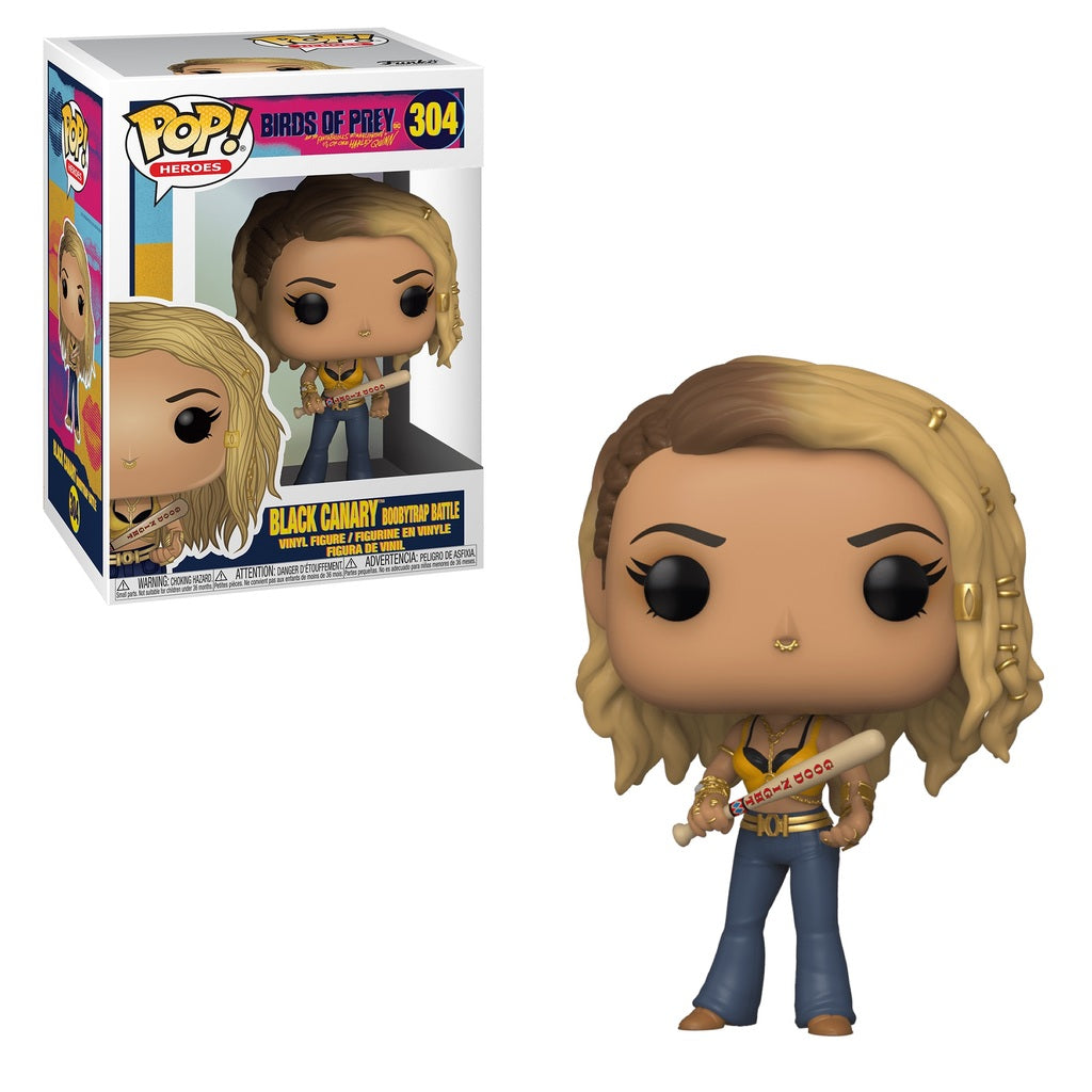 Birds of Prey - Black Canary Boobytrap Battle Pop! 304 | Card Merchant Takapuna