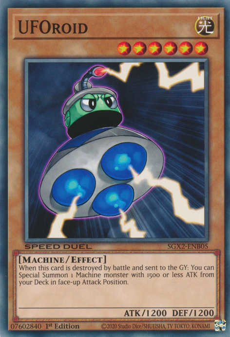 UFOroid [SGX2-ENB05] Common | Card Merchant Takapuna