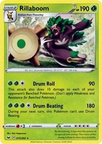Rillaboom (015) (015/202) [SWSH01: Sword & Shield Base Set] | Card Merchant Takapuna