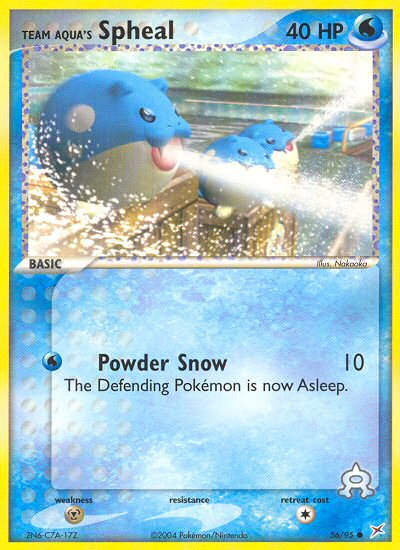Team Aqua's Spheal (56/95) [EX: Team Magma vs Team Aqua] | Card Merchant Takapuna