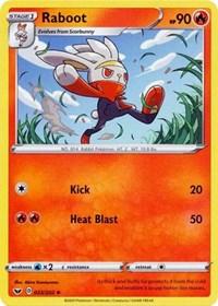 Raboot (033) (033/202) [SWSH01: Sword & Shield Base Set] | Card Merchant Takapuna