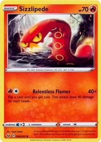 Sizzlipede (038) (038/202) [SWSH01: Sword & Shield Base Set] | Card Merchant Takapuna