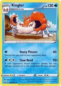 Kingler (044/202) [SWSH01: Sword & Shield Base Set] | Card Merchant Takapuna