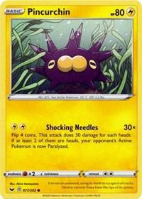 Pincurchin (077/202) [SWSH01: Sword & Shield Base Set] | Card Merchant Takapuna