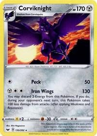 Corviknight (135/202) [SWSH01: Sword & Shield Base Set] | Card Merchant Takapuna