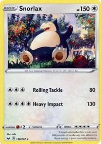 Snorlax (140/202) [SWSH01: Sword & Shield Base Set] | Card Merchant Takapuna