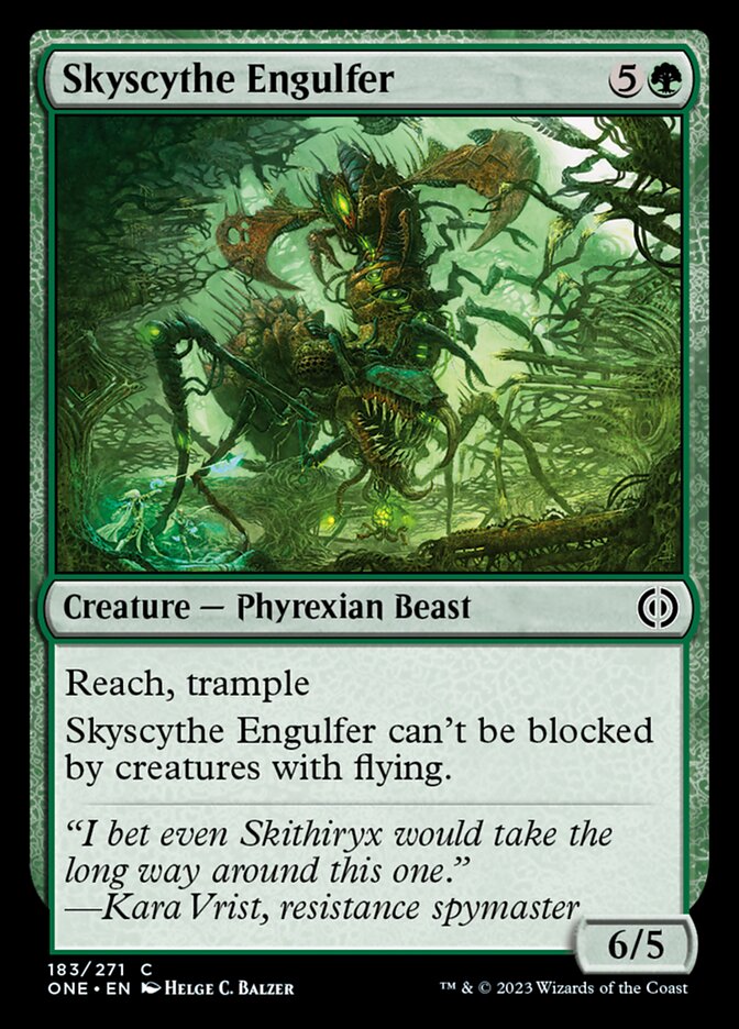 Skyscythe Engulfer [Phyrexia: All Will Be One] | Card Merchant Takapuna
