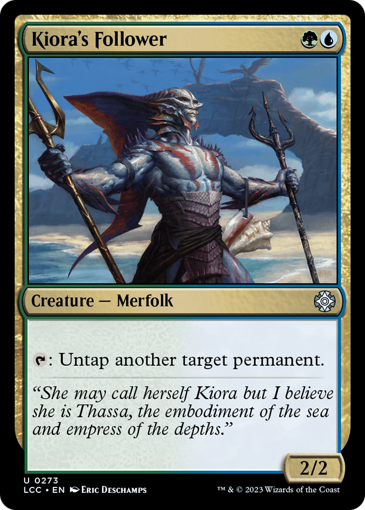 Kiora's Follower [The Lost Caverns of Ixalan Commander] | Card Merchant Takapuna