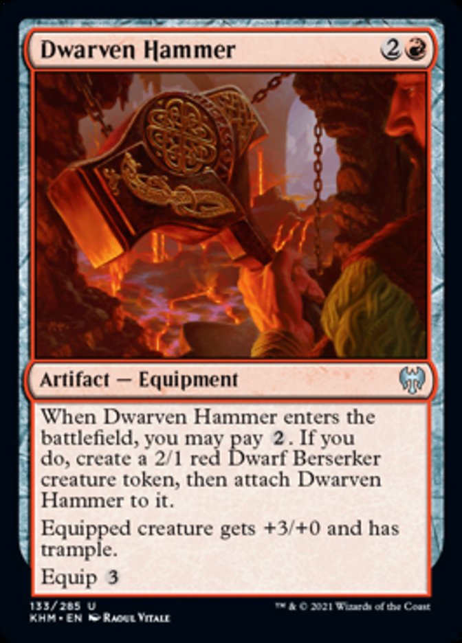 Dwarven Hammer [Kaldheim] | Card Merchant Takapuna