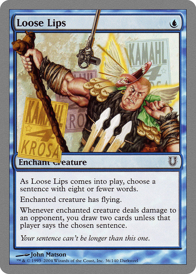 Loose Lips [Unhinged] | Card Merchant Takapuna