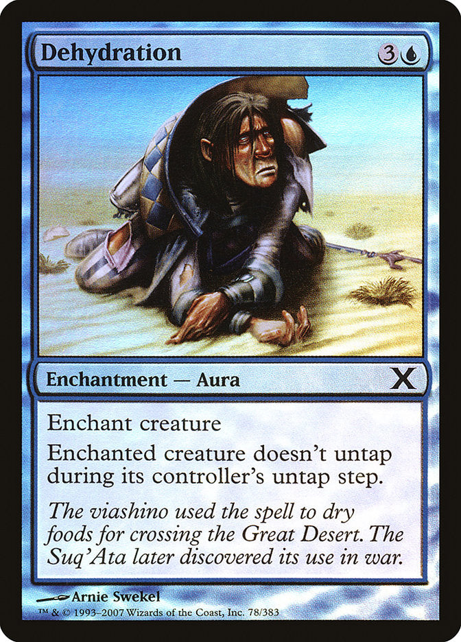 Dehydration (Premium Foil) [Tenth Edition] | Card Merchant Takapuna