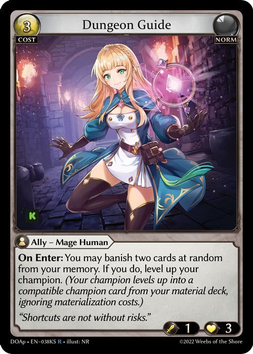 Dungeon Guide (038KS) [Dawn of Ashes: Prelude] | Card Merchant Takapuna