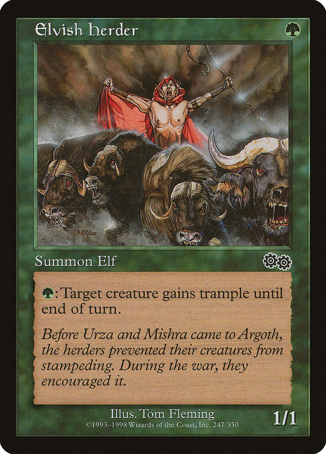 Elvish Herder [Urza's Saga] | Card Merchant Takapuna