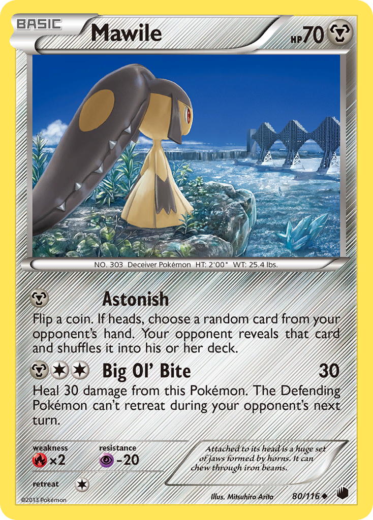 Mawile (80/116) [Black & White: Plasma Freeze] | Card Merchant Takapuna